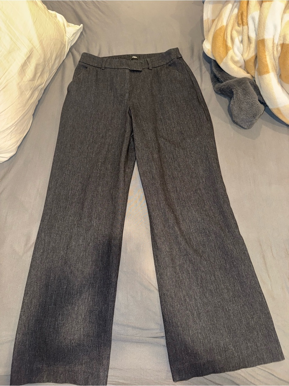 Express Editor Mid Rise Wide Leg Pant - Picture 5 of 5